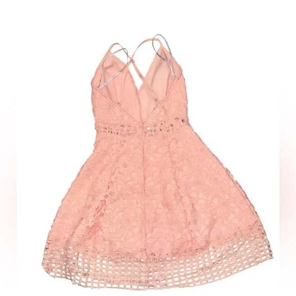green emerald velvet dress Fairy Flutter Sleeve Mini Dress in Pink main image 0